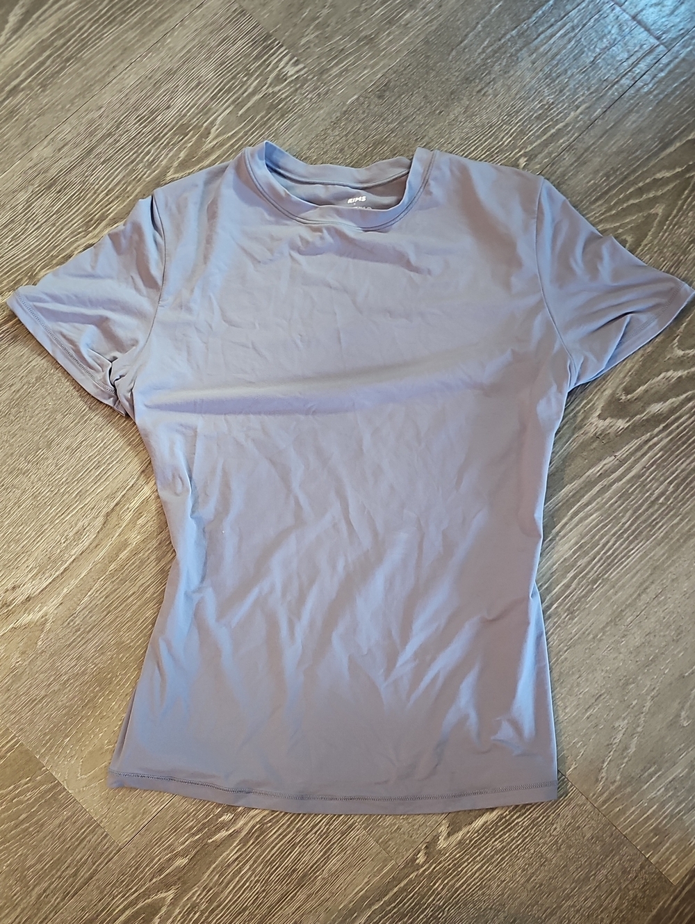 Skims Fits Everybody Light Blue Grey Shirt